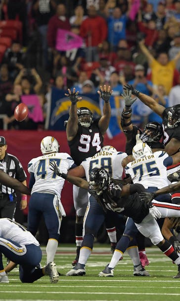 Chargers, Falcons going in opposite directions